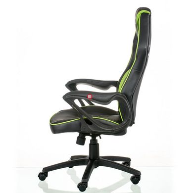 CentrMebel | Кресло геймерское Nitro black/green Teсhnostyle Черно-зеленое 3