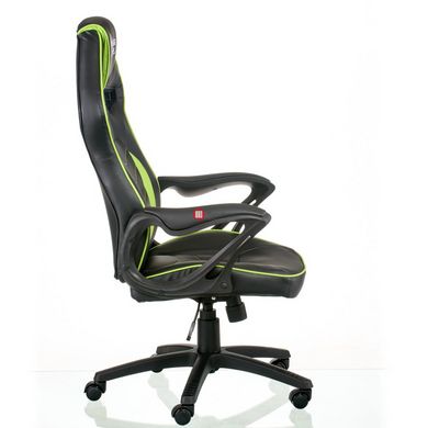 CentrMebel | Кресло геймерское Nitro black/green Teсhnostyle Черно-зеленое 4