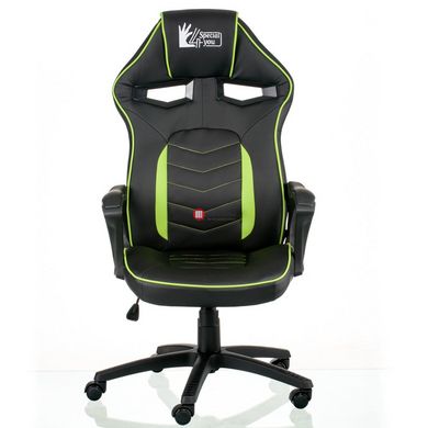 CentrMebel | Кресло геймерское Nitro black/green Teсhnostyle Черно-зеленое 2