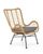 CentrMebel | Кресло IKARO (натуральный/серый) 1