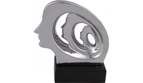 Скульптура Faces Silver (срібний)