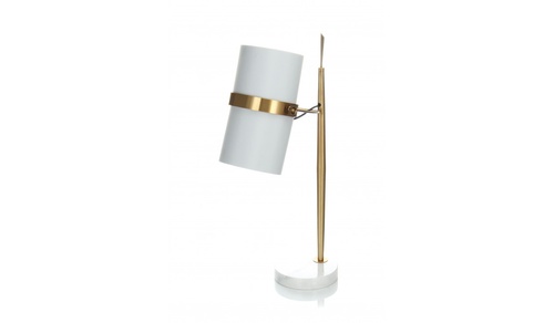 CentrMebel | Настільна лампа Novus White / Gold 1