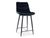 CentrMebel | Напівбарний стілець CHIC H-2 VELVET (чорний) 1