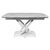 CentrMebel | Стол обеденный прямоугольный раскладной керамический Infinity Golden Jade 140(200)х90 (белый мрамор) 1