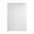 CentrMebel | Ковер Vivica 225 romb White/GreyBlue 160х230 (белый; серый) 1