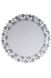 CentrMebel | Настінне дзеркало Laguna S1825 Silver/Grey (срібний; чорний) 3