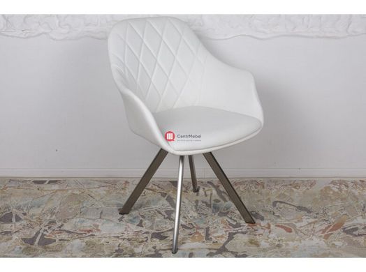 CentrMebel | Кресло поворотное ALMERIA (белый) 2