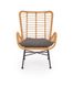 CentrMebel | Кресло IKARO (натуральный/серый) 15