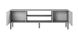 CentrMebel | Тумба под ТВ RTV-1 с рифленным фасадом ASENSIO (светло-серый) 5