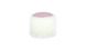 CentrMebel | Пуф Lama T125 White / Pink (білий; рожевий) 3