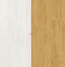 CentrMebel | Кровать LOZE 140 Арсал (Arsal) (без вклада) 140 x 200 см ВМВ Дубстирлинг 4