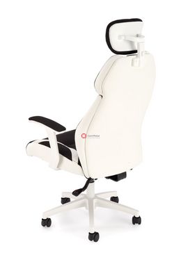 CentrMebel | Кресло геймерское CHRONO (черный, белый) 2