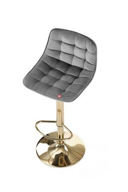 CentrMebel | Барний стілець H120 (сірий) 7