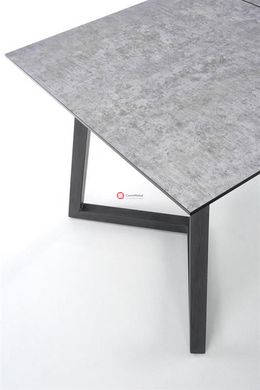 CentrMebel | Стол обеденный (кухонный) раскладной TIZIANO (серый) 5