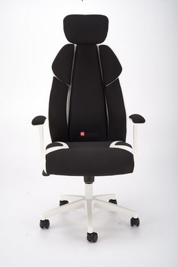 CentrMebel | Кресло геймерское CHRONO (черный, белый) 9