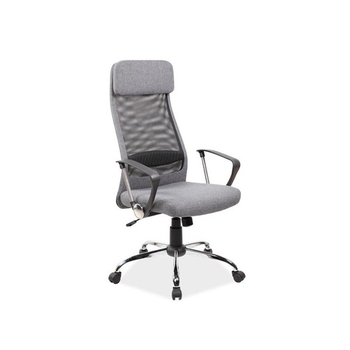 CentrMebel | Кресло офисное Q-345 Серый 1