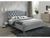 CentrMebel | Ліжко ASPEN VELVET 140x200, сірий 1