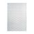 CentrMebel | Килим Vivica 125 geo White/GreyBlue 80х150 (білий; сірий) 1