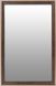CentrMebel | Настенное зеркало Classic SM125 Darkbrown/Gold (коричневый золотой) 4