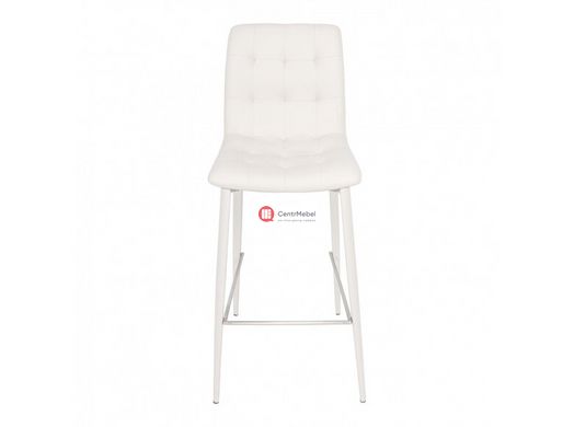 CentrMebel | Барний стілець GENEVA (білий) 5