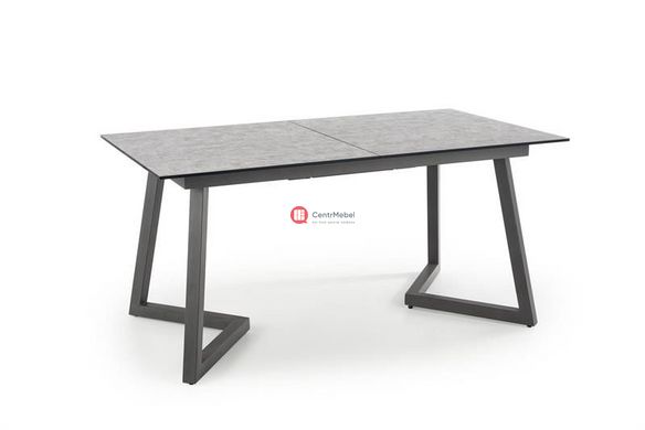 CentrMebel | Стол обеденный (кухонный) раскладной TIZIANO (серый) 1
