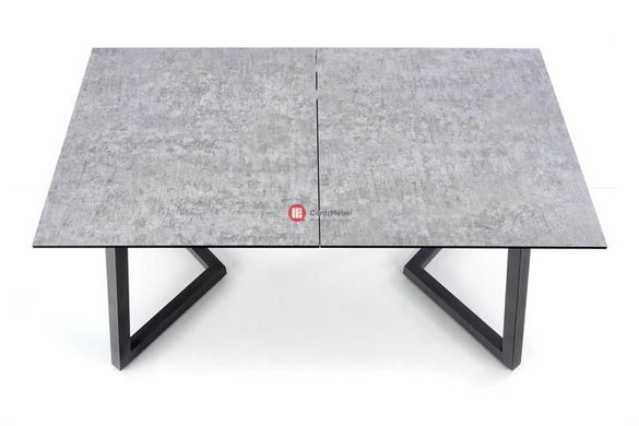 CentrMebel | Стол обеденный (кухонный) раскладной TIZIANO (серый) 3