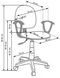 CentrMebel | Офісне крісло DARIAN BIS (сірий) 3