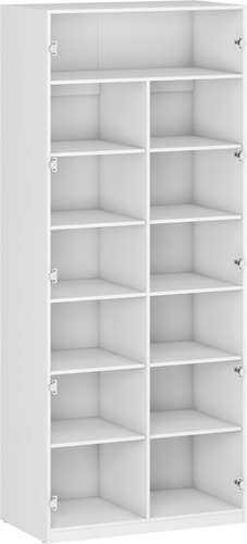 CentrMebel | Корпус шкафа двухдверного FLEX (белый) 1