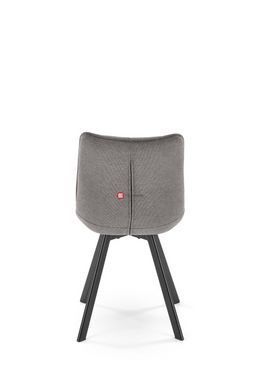 CentrMebel | Стул обеденный в ткани K-549 (серый) 6