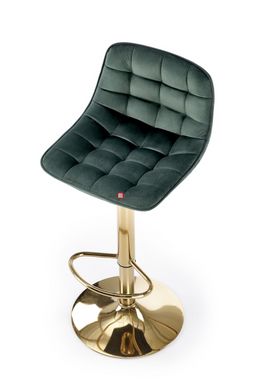 CentrMebel | Барний стілець H120 (темно-зелений) 6