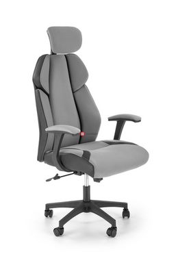 CentrMebel | Кресло геймерское CHRONO (серый, черный) 3