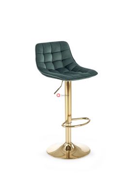 CentrMebel | Барний стілець H120 (темно-зелений) 1