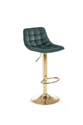 CentrMebel | Барный стул H120 (темно-зеленый) 1