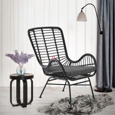 CentrMebel | Кресло для отдыха IKARO 2 (черный/серый) 2