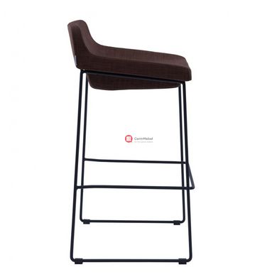 CentrMebel | Comfy Барний стілець (коричневий) 3