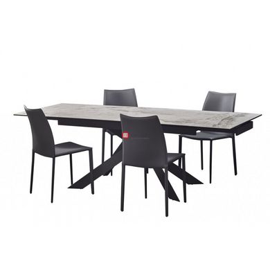 CentrMebel | Gracio Light Grey стіл розкладний кераміка 160-240 см (сірий) 3