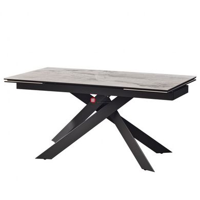CentrMebel | Gracio Light Grey стіл розкладний кераміка 160-240 см (сірий) 2