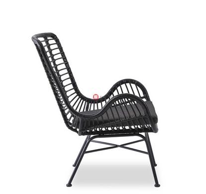 CentrMebel | Кресло для отдыха IKARO 2 (черный/серый) 4
