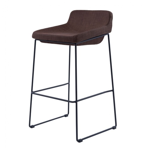 CentrMebel | Comfy Барний стілець (коричневий) 1