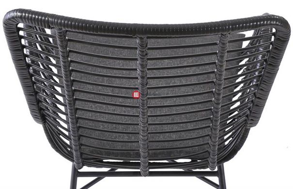 CentrMebel | Крісло для відпочинку IKARO 2 (чорний/сірий) 10