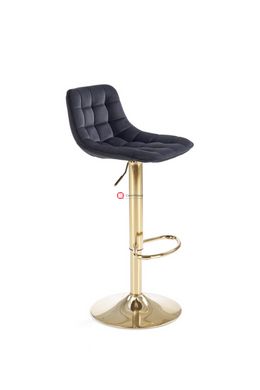 CentrMebel | Барный стул H120 (черный) 6