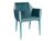 CentrMebel | Кресло TOSCANA (бирюза / серый) 1