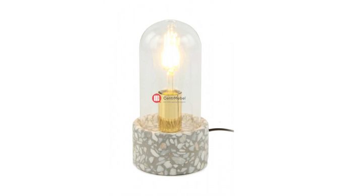 CentrMebel | Настільна лампа Rondo K725 Grey/White 4