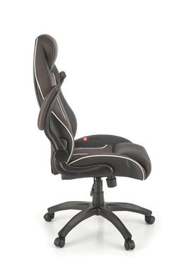 CentrMebel | Кресло геймерское HAMLET (чорний, серый) 3