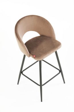 CentrMebel | Барний стілець H-96 (бежевий) 10
