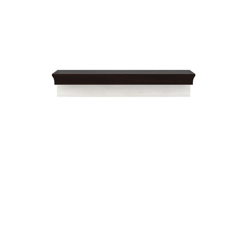 CentrMebel | Полиця 90 Лавенда ВМВ, дуб шоколадний / сосна норвезька 1
