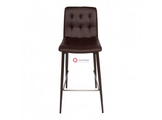 CentrMebel | Барний стілець GENEVA (коричневий) 2