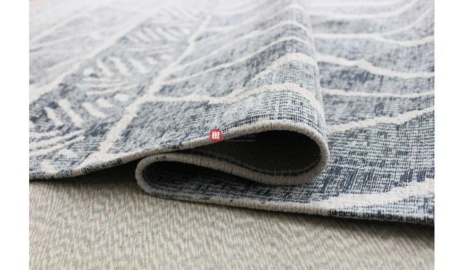 CentrMebel | Килим Venus Scandy navy з просоченнями 160х230 2