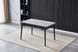 CentrMebel | Стол обеденный раздвижной керамический BONN 130(180)х80 (серый мрамор) 3