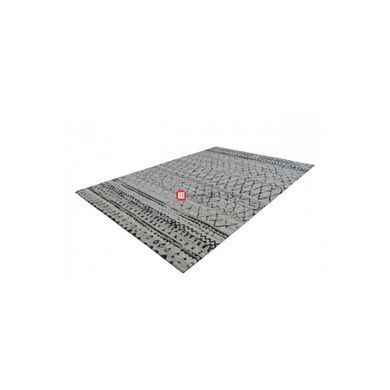 CentrMebel | Килим Phoenix 113 Nature/Grey 160х230 (натуральний; сірий) 4